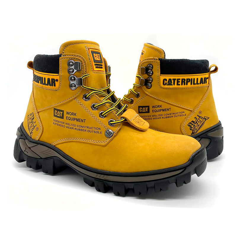 Bota 2115 Mostarda Nobuck